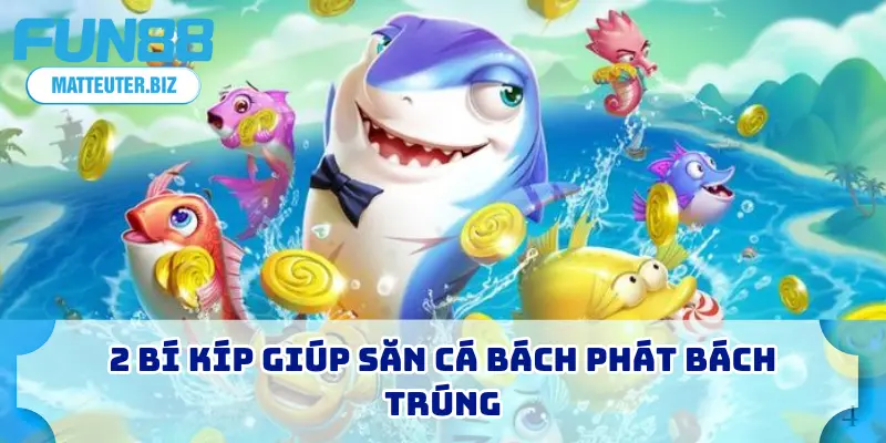 2 bí kíp giúp săn cá bách phát bách trúng